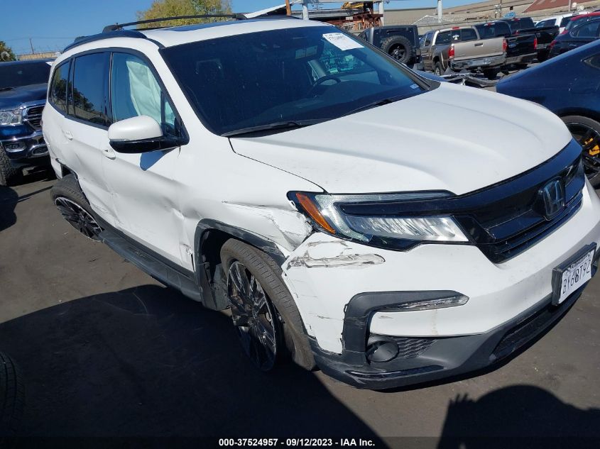 5FNYF6H72MB076526 HONDA PILOT BLACK EDITION 2021