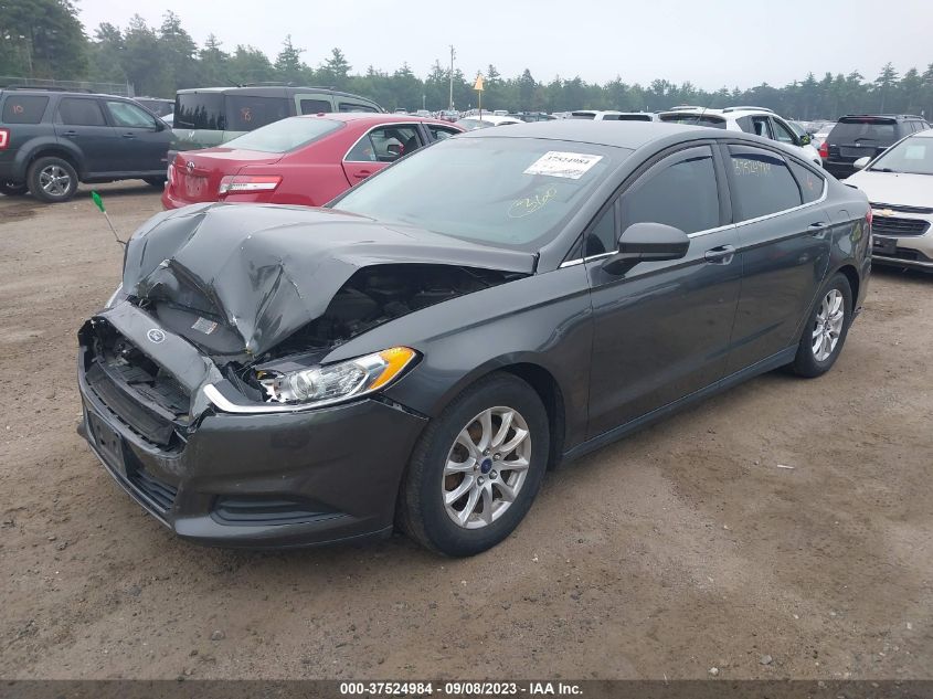 2016 FORD FUSION - 1FA6P0G77G5119711