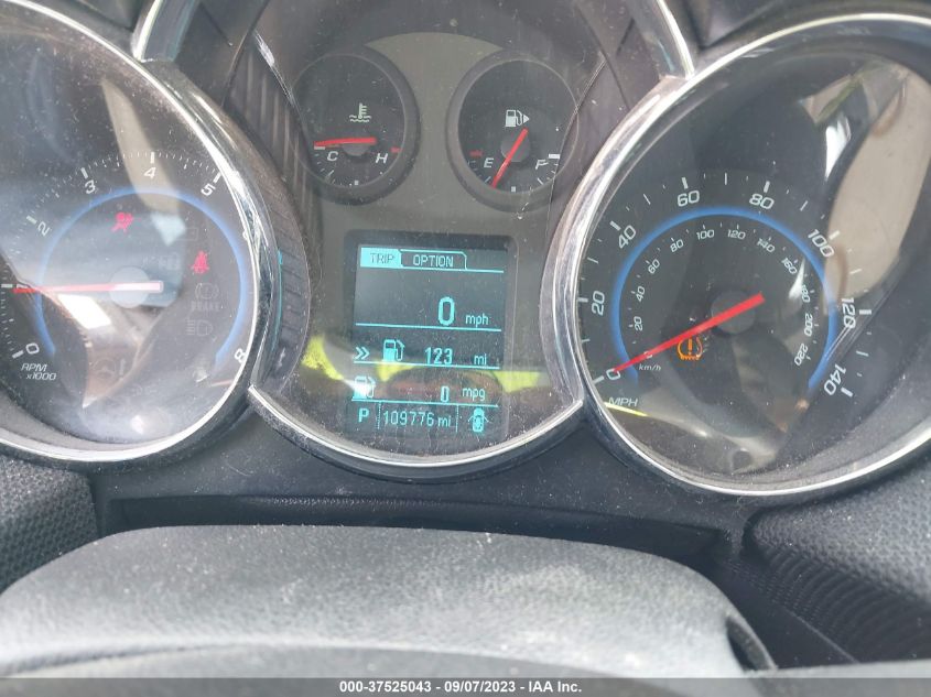 2015 CHEVROLET CRUZE LT - 1G1PC5SB6F7245962