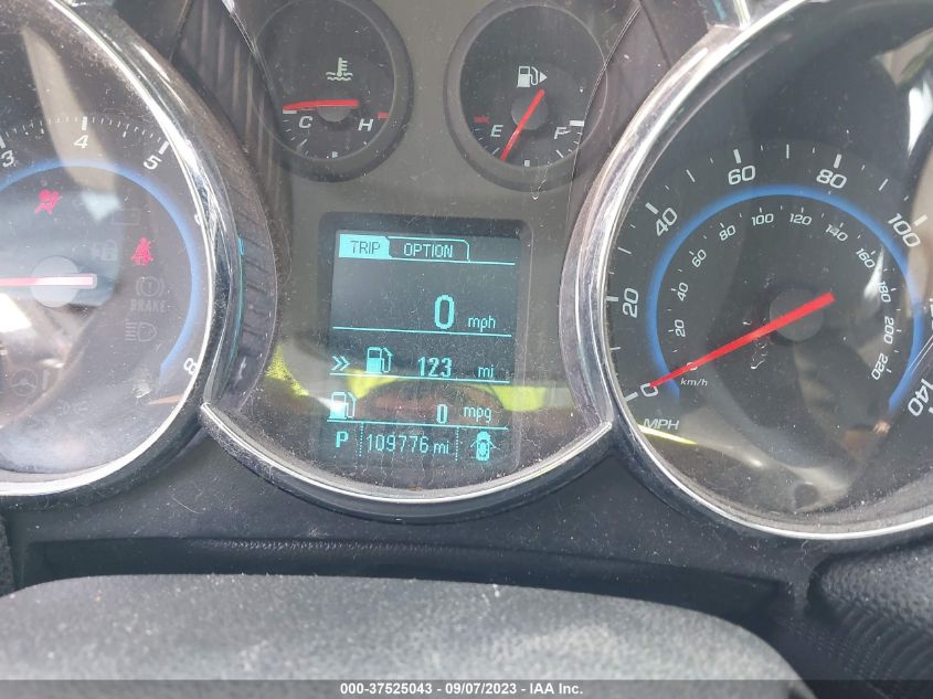 2015 CHEVROLET CRUZE LT - 1G1PC5SB6F7245962