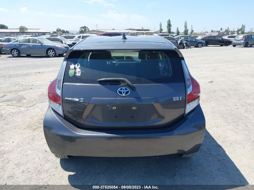 2016 TOYOTA PRIUS C ONE/TWO/THREE/FOUR - JTDKDTB39G1128716