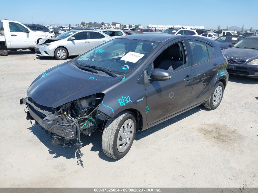 2016 TOYOTA PRIUS C ONE/TWO/THREE/FOUR - JTDKDTB39G1128716