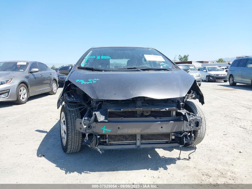 2016 TOYOTA PRIUS C ONE/TWO/THREE/FOUR - JTDKDTB39G1128716