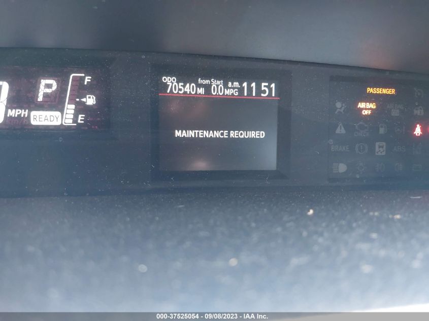 2016 TOYOTA PRIUS C ONE/TWO/THREE/FOUR - JTDKDTB39G1128716
