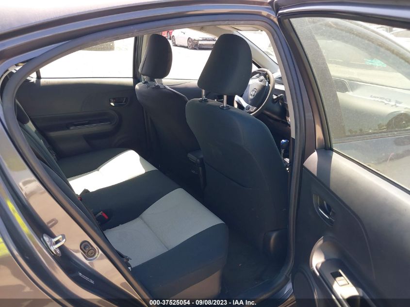 2016 TOYOTA PRIUS C ONE/TWO/THREE/FOUR - JTDKDTB39G1128716