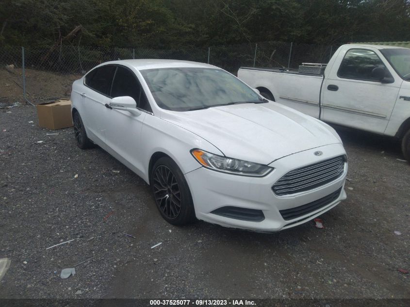 2013 FORD FUSION SE - 3FA6P0H74DR312437