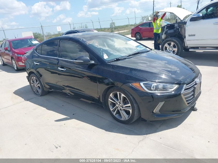 2017 HYUNDAI ELANTRA LIMITED - 5NPD84LF5HH059884