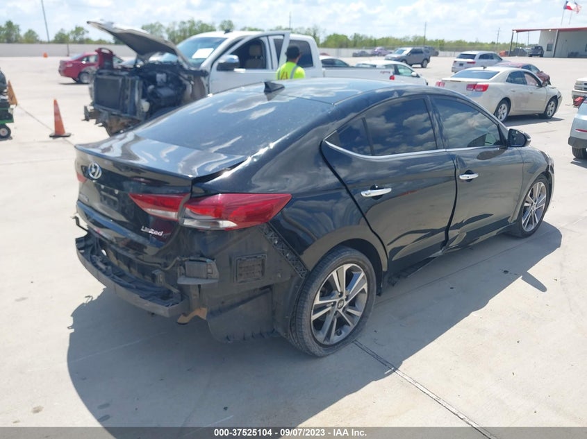 VIN 5NPD84LF5HH059884 2017 HYUNDAI ELANTRA LIMITED