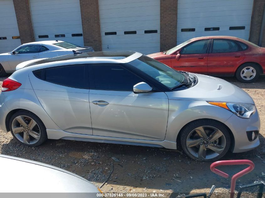 2014 HYUNDAI VELOSTER TURBO - KMHTC6AEXEU207329