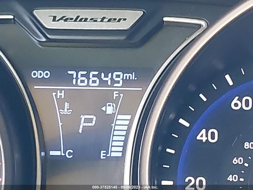 2014 HYUNDAI VELOSTER TURBO - KMHTC6AEXEU207329