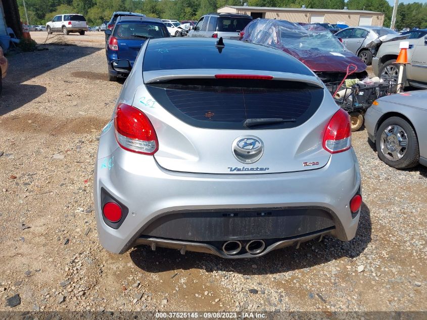 2014 HYUNDAI VELOSTER TURBO - KMHTC6AEXEU207329