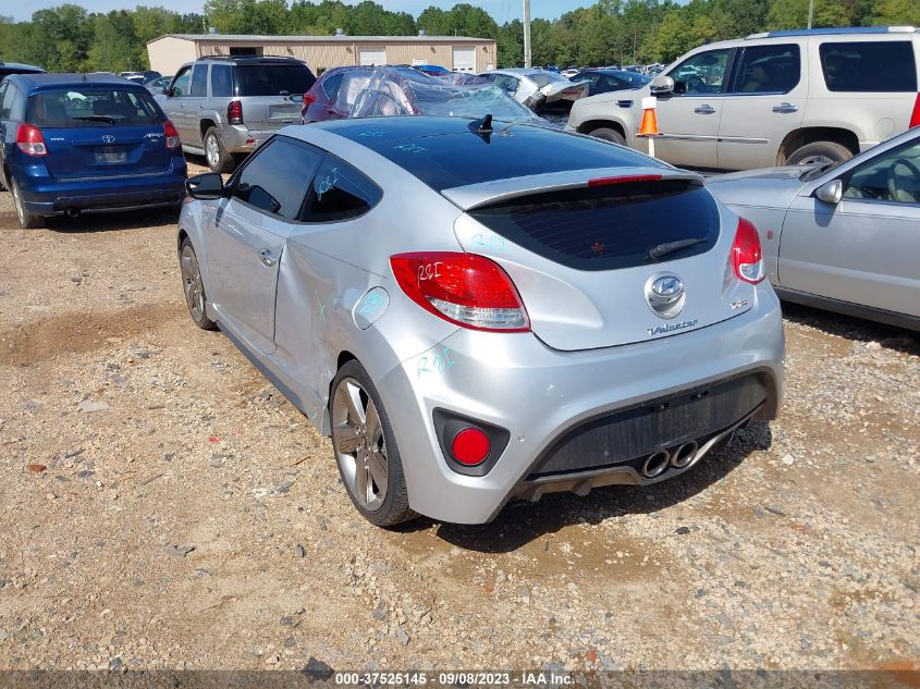 2014 HYUNDAI VELOSTER TURBO - KMHTC6AEXEU207329