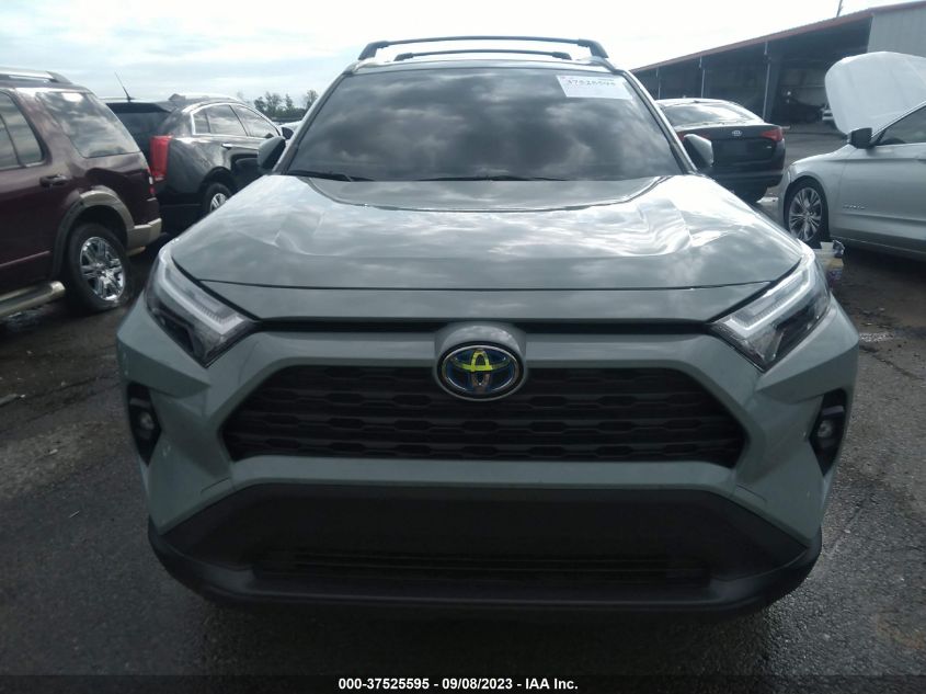 2022 TOYOTA RAV4 HYBRID XLE PREMIUM - JTMB6RFV0ND075506