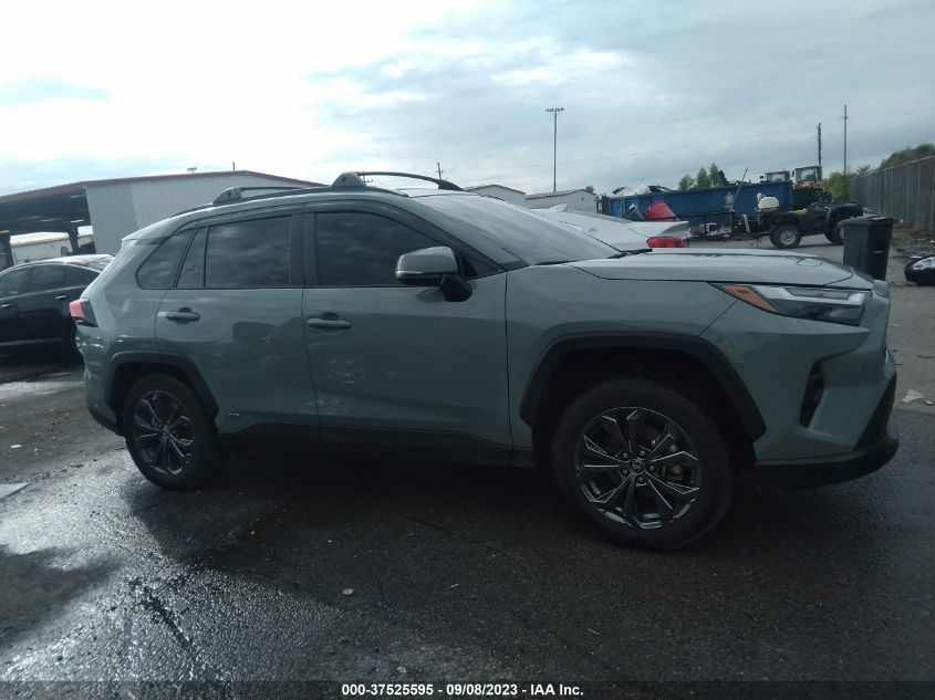 2022 TOYOTA RAV4 HYBRID XLE PREMIUM - JTMB6RFV0ND075506