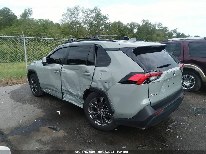 2022 TOYOTA RAV4 HYBRID XLE PREMIUM - JTMB6RFV0ND075506