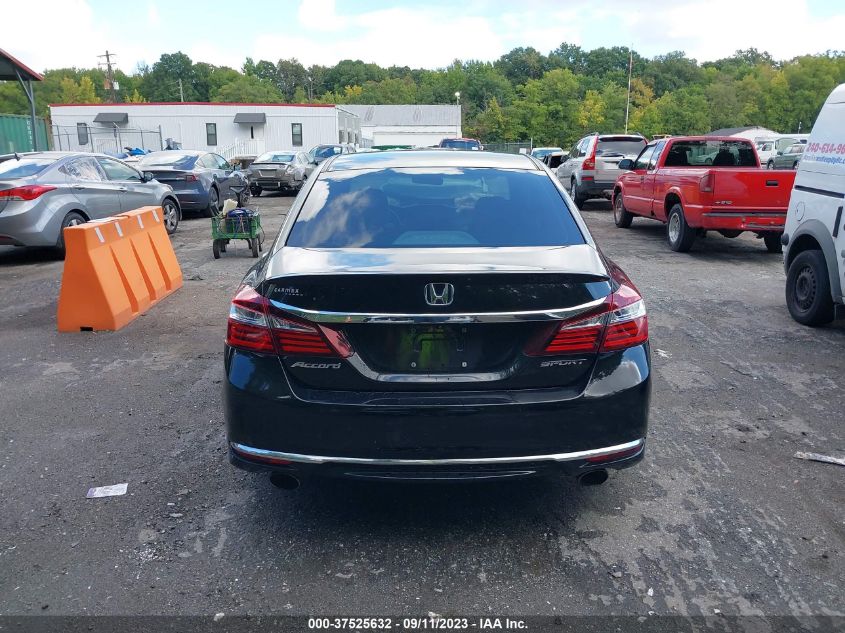 2016 HONDA ACCORD SEDAN SPORT - 1HGCR2F5XGA093276