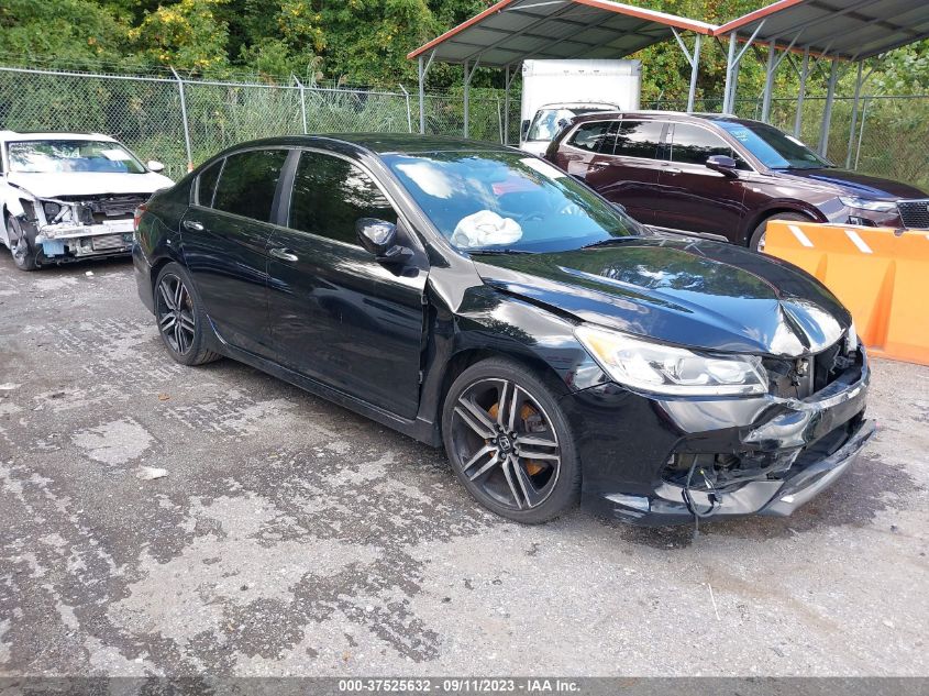 2016 HONDA ACCORD SEDAN SPORT - 1HGCR2F5XGA093276