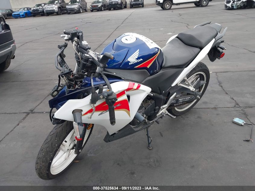 2012 HONDA CBR250 R MLHMC4107C5200683