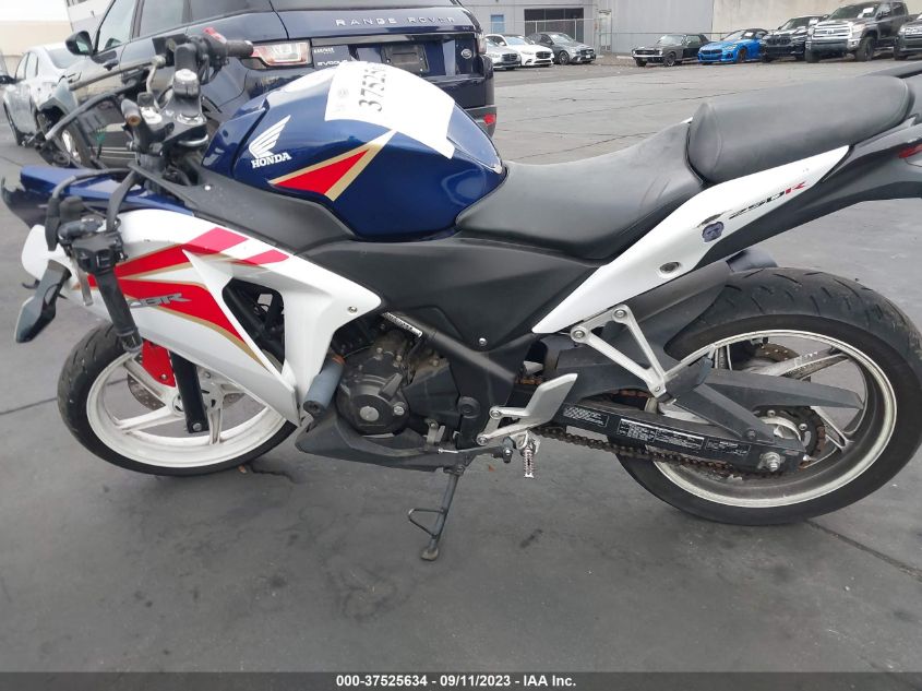 2012 HONDA CBR250 R MLHMC4107C5200683