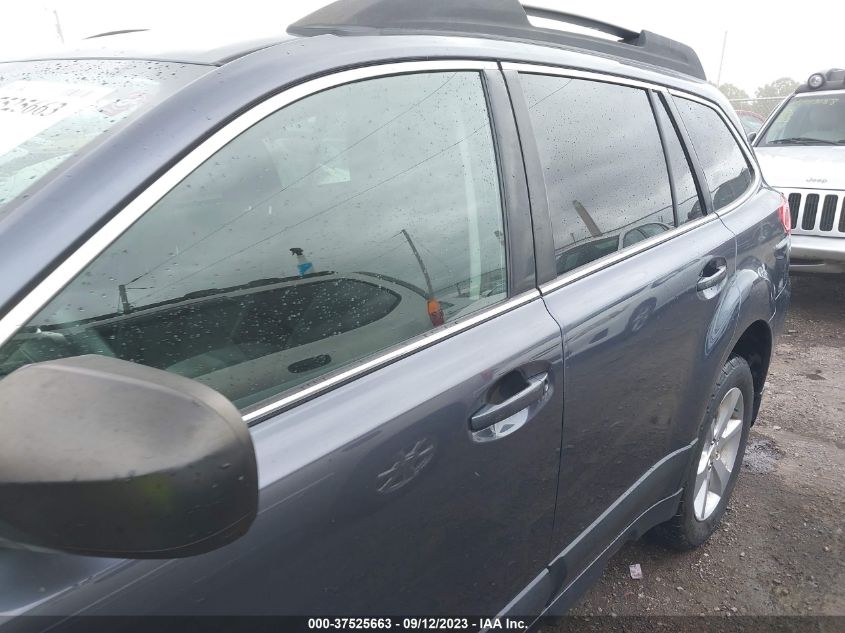 2014 SUBARU OUTBACK 2.5I - 4S4BRCACXE3326057