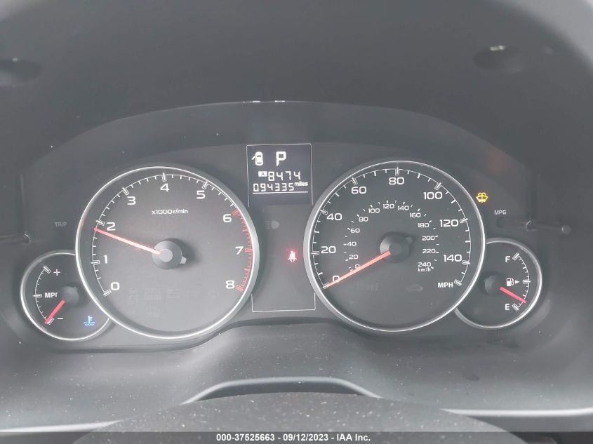 2014 SUBARU OUTBACK 2.5I - 4S4BRCACXE3326057