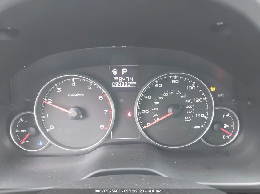 2014 SUBARU OUTBACK 2.5I - 4S4BRCACXE3326057