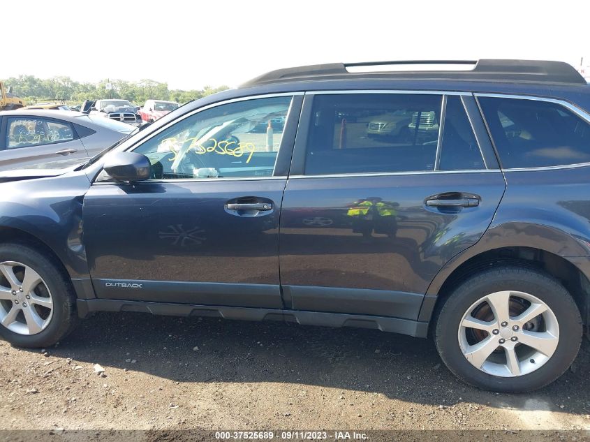 2013 SUBARU OUTBACK 2.5I PREMIUM - 4S4BRCCCXD3241053