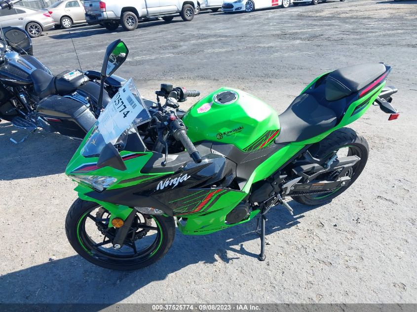 VIN JKAEXKH19PDAN8618 2023 KAWASAKI EX400