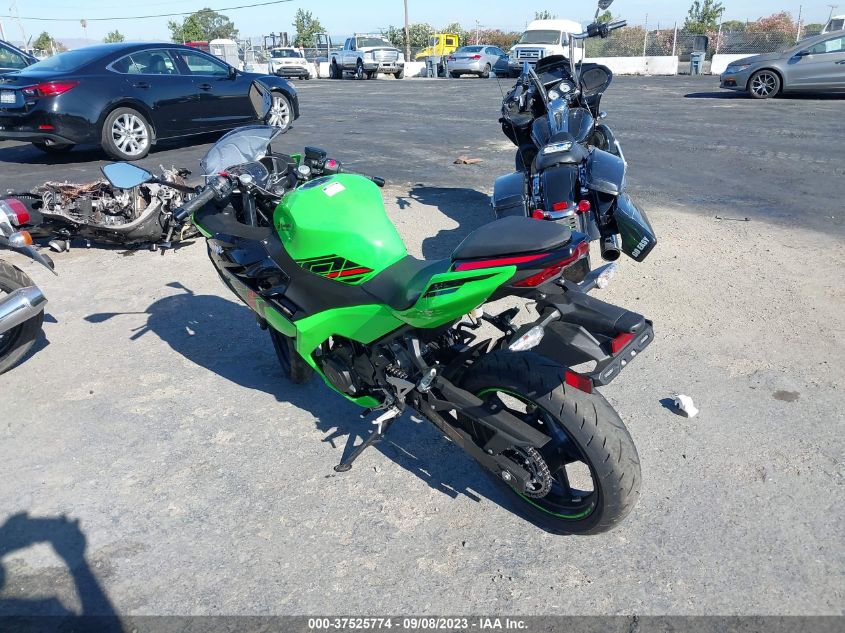 VIN JKAEXKH19PDAN8618 2023 KAWASAKI EX400