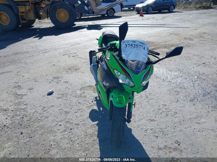 VIN JKAEXKH19PDAN8618 2023 KAWASAKI EX400