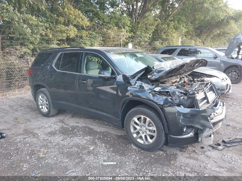 VIN 1GNERGKW7KJ313752 2019 CHEVROLET TRAVERSE LT CLOTH