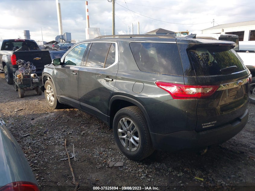 VIN 1GNERGKW7KJ313752 2019 CHEVROLET TRAVERSE LT CLOTH