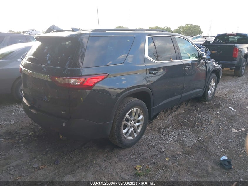 VIN 1GNERGKW7KJ313752 2019 CHEVROLET TRAVERSE LT CLOTH