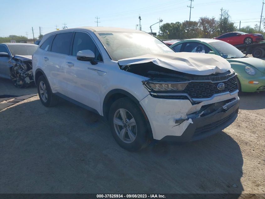 Lot #2539240525 2021 KIA SORENTO LX salvage car