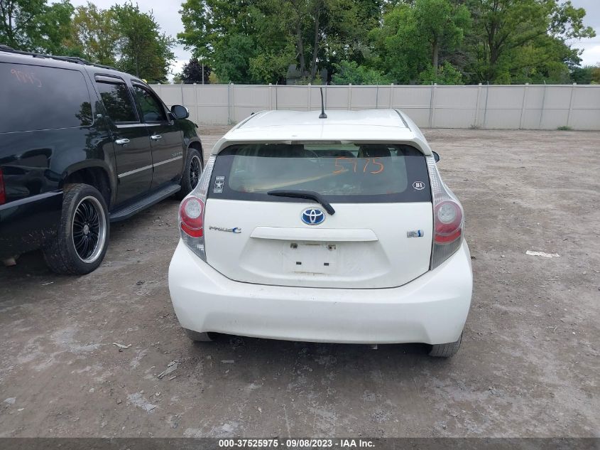 2014 TOYOTA PRIUS C ONE/THREE/TWO/FOUR - JTDKDTB33E1080711