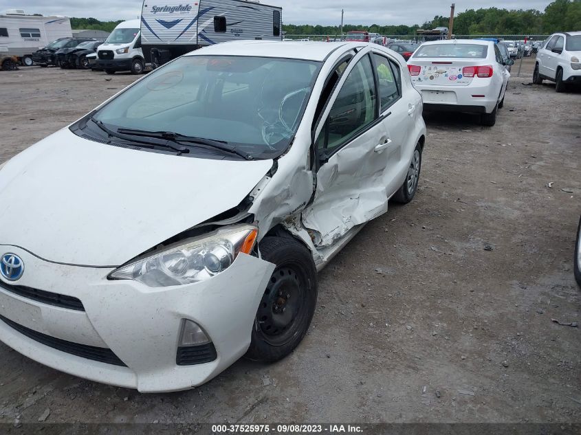 2014 TOYOTA PRIUS C ONE/THREE/TWO/FOUR - JTDKDTB33E1080711