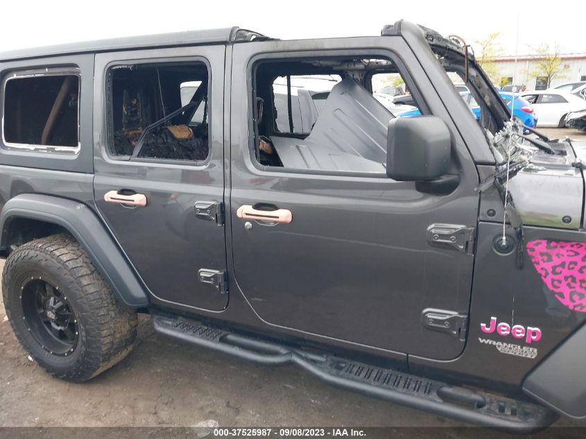 2019 JEEP WRANGLER UNLIMITED SPORT - 1C4HJXDG3KW627937