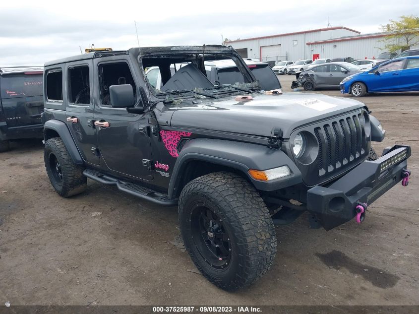 2019 JEEP WRANGLER UNLIMITED SPORT - 1C4HJXDG3KW627937
