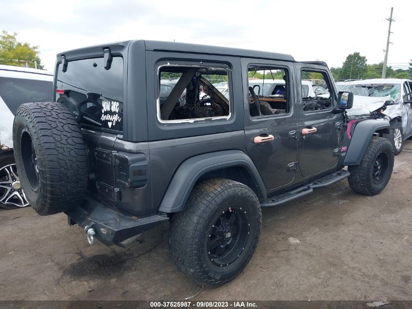 2019 JEEP WRANGLER UNLIMITED SPORT - 1C4HJXDG3KW627937