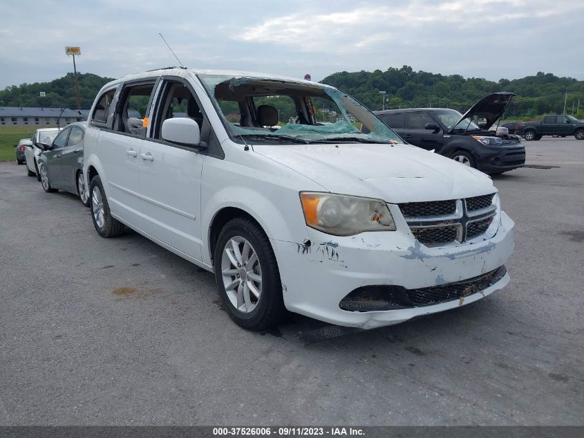 2014 DODGE GRAND CARAVAN SXT - 2C4RDGCG5ER212435