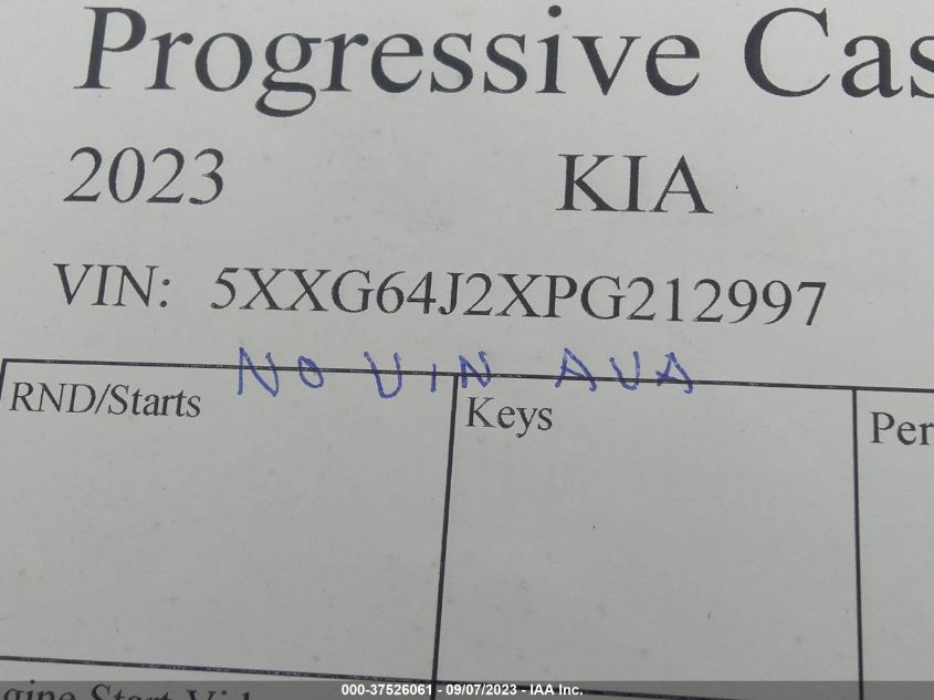 2023 KIA K5 GT LINE - 5XXG64J2XPG212997
