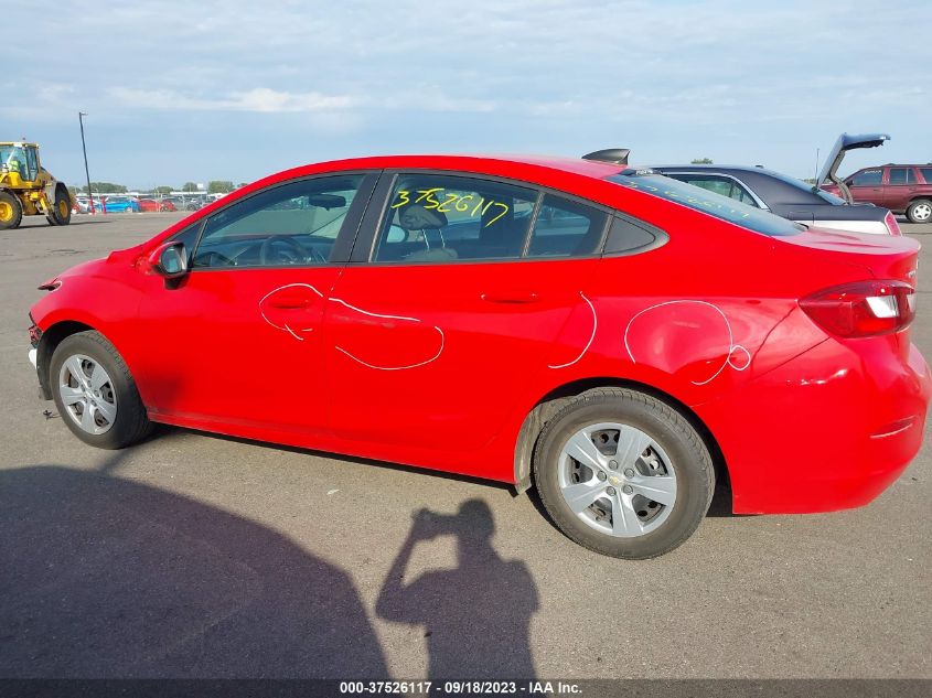 2018 CHEVROLET CRUZE LS - 1G1BC5SM1J7190194