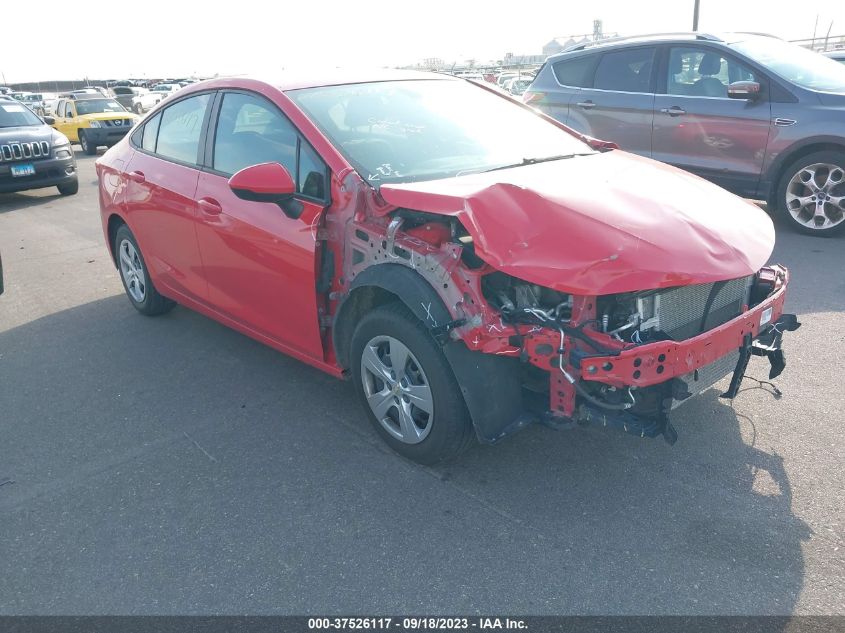 2018 CHEVROLET CRUZE LS - 1G1BC5SM1J7190194