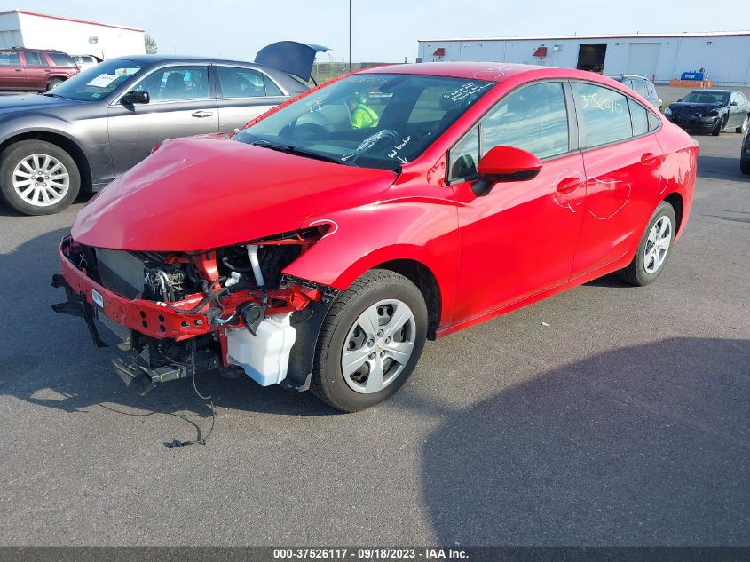 2018 CHEVROLET CRUZE LS - 1G1BC5SM1J7190194