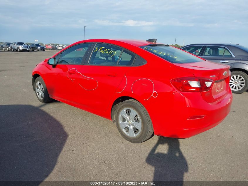 2018 CHEVROLET CRUZE LS - 1G1BC5SM1J7190194