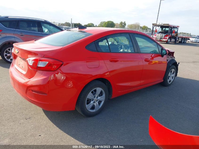 2018 CHEVROLET CRUZE LS - 1G1BC5SM1J7190194