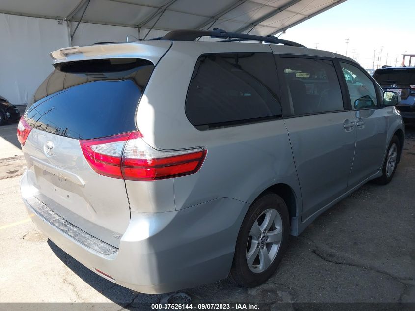 5TDKZ3DC8KS998578 2019 TOYOTA SIENNA, photo no. 4