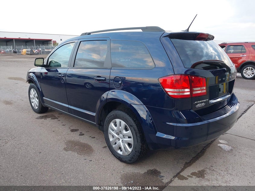 VIN 3C4PDCABXHT590338 2017 DODGE JOURNEY SE