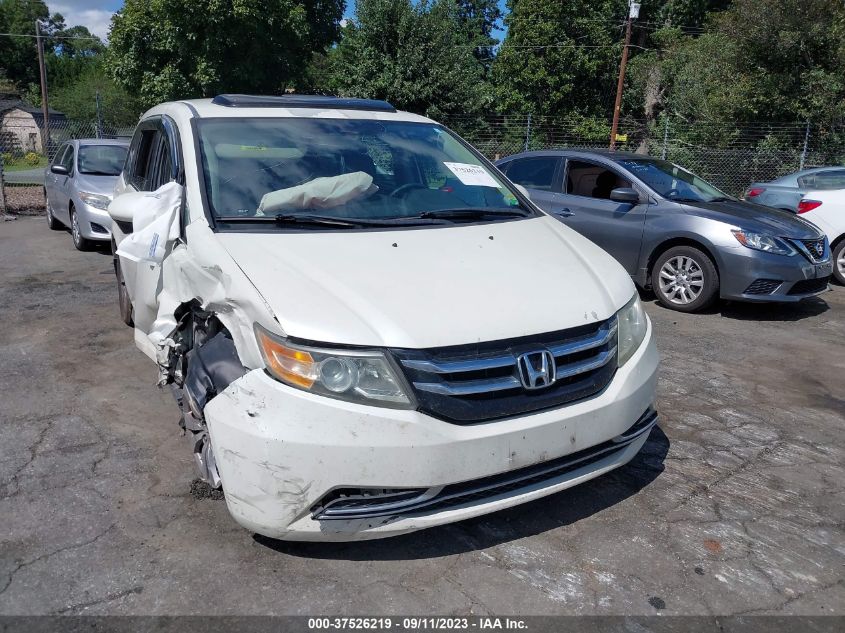 2014 HONDA ODYSSEY EX-L - 5FNRL5H63EB061646
