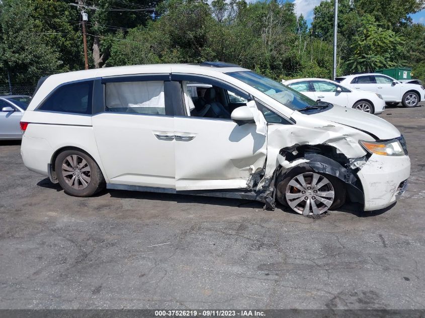 2014 HONDA ODYSSEY EX-L - 5FNRL5H63EB061646